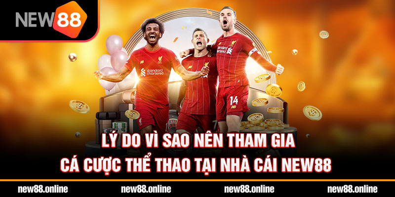 Lý do vì sao nên tham gia cá cược thể thao tại nhà cái NEW88